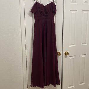 Burgundy formal/bridesmaids dress